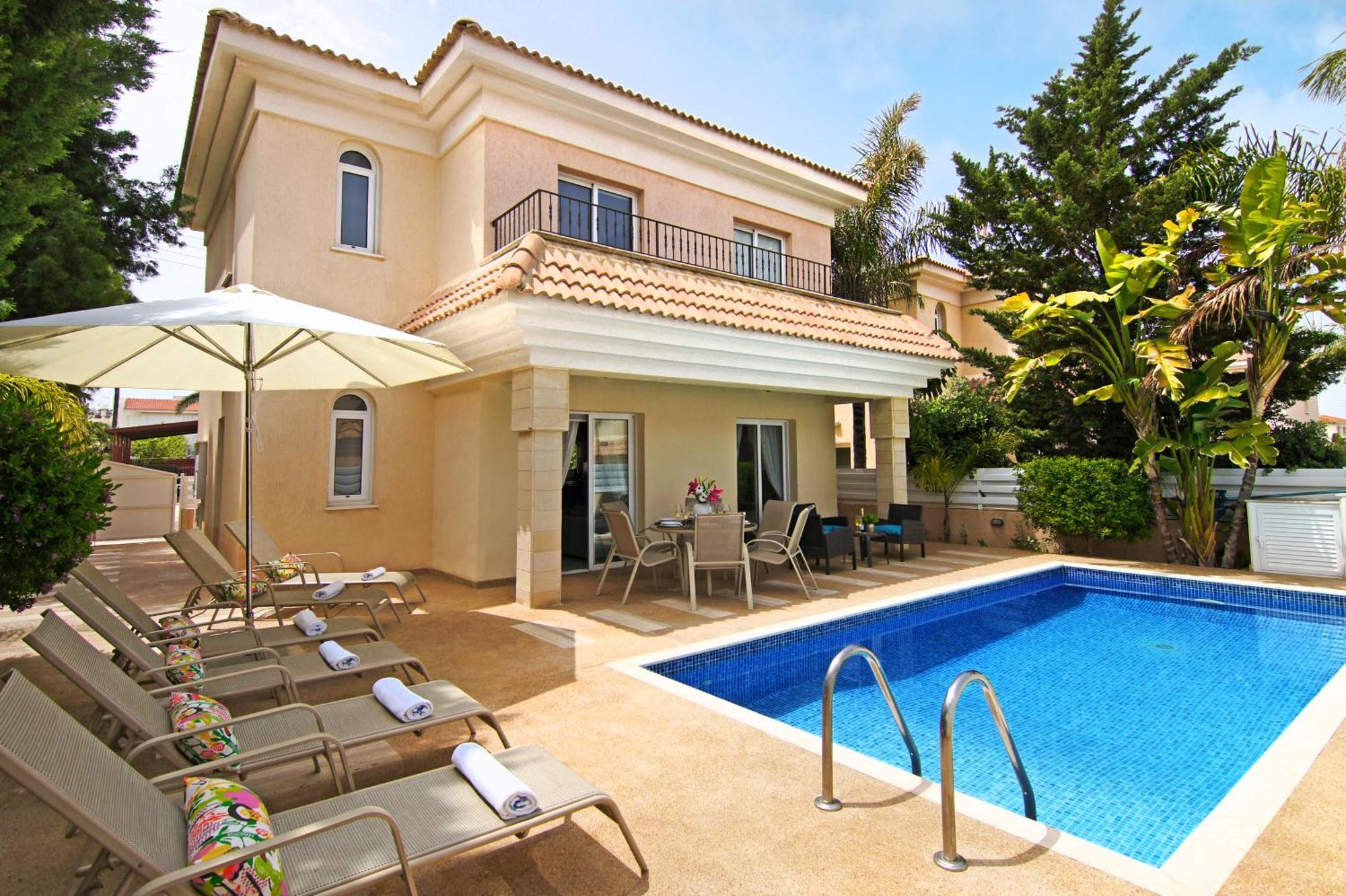 Villa Alyson Paralimni Exteriér fotografie